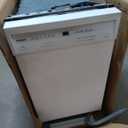 Honeywell 18 Inch Dishwasher with 8 Place settings, 6 Washing Programs, Stainless Steel Tub, UL/Energy Star- White