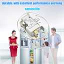 WR09X20002 Refrigerator Temperature Control Thermostat Replacement Parts Fits for GE Refrigerator, Replaces AP5806677 WR09X10027 WR09X10042 WR09X10043 WR09X10109 WR09X10133 etc.