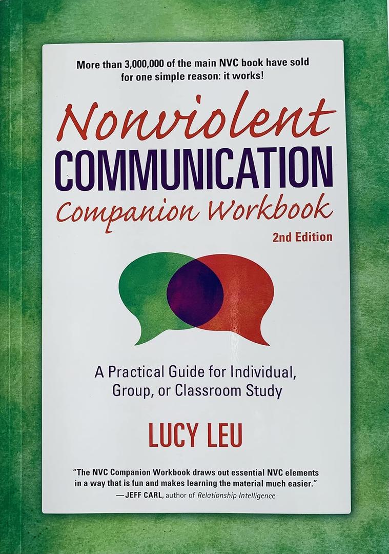 Nonviolent Communication Companion Workbook (Nonviolent Communication Guides) by Lucy Leu (2015-09-01)