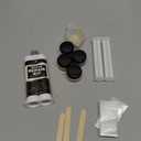 Kintsugi Repair Kit Gold & Silver, 50ml Kintsugi Glue for Broken Ceramics, Bowls, Cups, Porcelain, Glass, Food Safe Pottery Repair Kit for Repair Meaningful Gifts, Jade, Sculpture, Vase, Mug