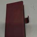 SUANPOT for Motorola Moto G 5G 2022 Wallet case RFID Blocking Credit Card Holder, Flip Folio Book PU Leather Phone case Shockproof Cover Women Men for Moto G 5G Phone case (Wine Red)