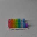 Pill Organizer Monthly - 31 Day Am/Pm Daily 32 Pill Cases for Each Day, Organizer Box for Vitamins, Medicine and Medication