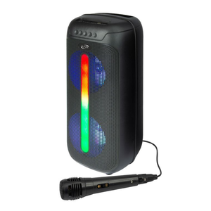 iLive "Jam Time" Wireless Speaker System with LED Lights and Mic 