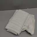 KOUFALL Linen Shower Curtain,Boho Farmhouse Shower Curtains for Bathroom,Bath Decor Natural Cloth Cotton Look Polyester Waterproof Fabric Shower Curtain Liner with Hooks Sets,Cream Ivory,72 x 72 Inch