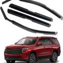 in Channel Rain Guards Fit for Chevrolet Chevy Suburban 2021-2026