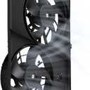 621-390 Electric Radiator Condenser Engine Dual Cooling Fan Fit for 2008-2017 Buick Enclave for 2009-2017 Chevrolet Traverse for 2007-2017 GMC for Acadia V6 3.6L