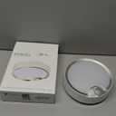 TOOWELL Motion Sensor Ceiling Light Battery Operated Indoor/Outdoor LED Ceiling Lights for Closet Hallway Pantry Laundry Stairs Garage Bathroom Shower Porch Shed Wall 400LM Motion Activated Light (White)