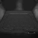 FH Group ClimaProof Universal Cargo Mat All-Weather, Trimmable Trunk Mat (55" W x 31.5" D) Fits Most Cars, SUVs & Trucks Black