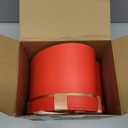 Resurhang Red 4 Pcs Valentines Heart Shaped Gift Box with Lid for Flower Arrangement Large Present Gift Box for Valentine's Day Wedding Birthday Anniversary Party (Classic)