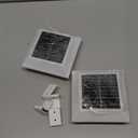 Solar Gutter Lights Motion Sensor Outdoor Security Light (2 Pack), Waterproof LED (6-Diode) Durable Fence Gutter Driveway Garden Patio Path Decking Light Made for Quality Outdoor Life