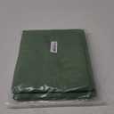 Veblandy 2 Pack Rectangle Tablecloth, 60x120 inch, Water Resistant Wrinkle Free Linen Textured Table Cloth Washable, Decorative Fabric Table Cover for Dining, Party and Camping, Green