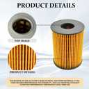 4 PCS 26350-2S000 Oil Filters, Oil Filter for My Car, 263502S000 26350-2R000 Filters Includes Gasket and O-Rings, Car Accessories Compatible with Sonata 2022-2023 Tucson 2.5L Kia Sorento 2.5 L