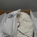 Pacific Coast Down Pillow, Luxury Hotel Collection Bed Pillow for Sleeping with Organic Cotton Shell, Suit for Back and Stomach Sleepers, Queen Size