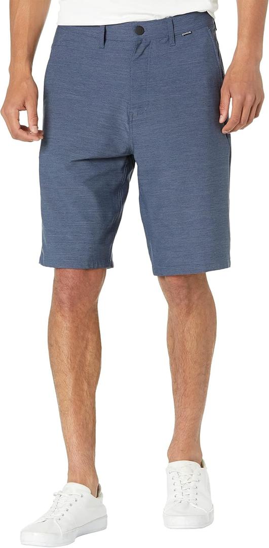 Hurley Mens H2o-dri Cutback 21" Walkshort (33 Regular, Obsidian)