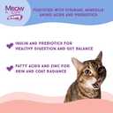 2 x Meow Luv Salmon and Tuna Lickable Cat Treats, 0.5 Ounce, Pack of 4 (EXP 09/10/26)