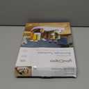 YouCopia MagicTrack Rectangle Lazy Susan Turntable: Kitchen & Bathroom Pantry, Cabinet & Countertop Storage Organizer with 360 Spin, Non-Slip, White Speckled BPA-Free