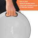 Yes4All Wobble Balance Board, Plastic Stability Trainer with Handles for Standing Desk, Core Training & Home Gym Workout