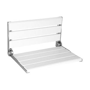 18" Wall Mounted Shower Seat, Shower Bench Wall Mount for Inside Shower, Fold Down Shower Seat, Shower Seats for Adults
