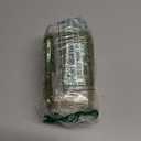 Makeup Brush Holder Organizer for Vanity, Acrylic Gold Make Up Brushes Holders Container Storage Cup with Striped Design for Bathroom Countertop, Pen Pencil Holder Cosmetic Cup for Desk (Square)