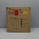 Amazon Basics 8-Sheet Cross Cut Paper Shredder and Credit Card Shredder - Black