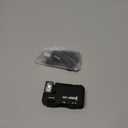 WUBEN G5 Rechargeable EDC Flashlight, 400 Lumens Dual Light Sources Mini Flashlight with RGB Light, Portable Flat Pocket Flashlights, Magnetic Keychain Flashlight for Outdoor Home Emergencies (Black)