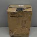 FOHERE Orange Juicer Squeezer, Cast Iron Lemon Squeezer, Commercial Citrus Juicer Hand Press for Orange, Lemon, Pomegranate, Grapefruit, Easy to Clean Citrus Squeezer with a Stainless Steel Cup