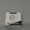 COWVTUJ Digital Pomodoro Timer Cube 5/10/25/50min, Visual Productivity Flip Timer for Kids Classroom Desk, Custom Countdown, Silent and Sound Mode for ADHD Study Work Game Kitchen (White)