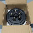 5 on 4.5" Trailer Brake Hub Drum 10" x 2-1/4" with L68149/L44649 Bearing and 1/2-20" Nuts Fit for 3500lbs Trailer Brake Kit - 22001K 008-247-05,84546