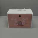 NCVI Double Electric Breast Pump 8782, Portable Anti-Backflow, with 4 Size Flanges, 4 Modes & 9 Levels, LED Display, 10 Breastmilk Storage Bags, Ultra-Quiet and Pain Free Breast Pumps (Pink-2200mah)
