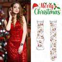 Christmas Halloween Thanksgiving Band Compatible with Fitbit Versa 3/Fitbit Versa 4/Fitbit Sense/ 2, Smartwatch Holiday Women Men Silicone Replacement Strap for Fitbit Versa 3/4, Fitbit Sense/ 2 (Santa Claus)