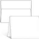 Ohuhu Blank White Cards and Envelopes 100 Pack - 5" x 7" Heavyweight Folded Cardstock and A7 Envelopes for DIY Greeting Cards Wedding Birthday Invitations Baby Shower Thank You Cards and All Occasions