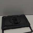 HXCASEAC Case for Samsung Galaxy Tab A9+ Plus / A11+ Plus 11 Inch, Protective with Screen Protector/Hand Strap/Pen Holder, Shockproof for Samsung A9 Plus Tablet Case SM-X210 SM-X218 SM-X230 - Black