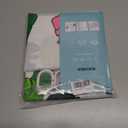 Floral Shower Curtain,Abstract Butterfly Multi Flower Leaves Polyester Fabric Shower Curtain Bathroom Curtain Sets Decor with Hooks 72 X 72 Inches