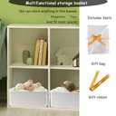 COMFY-HOMI 13" x 8.5" x 5.1" Storage Baskets for Organizing | Cotton Rope Woven Basket | Toy Storage Bin Box | Basket for Shelves, Closet Organizer Bin, Decorative Closet Shelf, 3 Pack, White