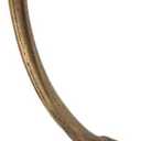 Txinmin 2 Pack Traditional Coat Hooks Antique Brass Heavy Duty Metal Decorative Dual Coat Hook, Black Bronze Tone