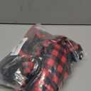 IVY&LANE No Pull Dog Harness with Leash Set, Reflective No Choke Pet Vest,Adjustable Oxford Dog Vest Harness with Easy Control Handle for Small Dogs (Checkered Red,S)