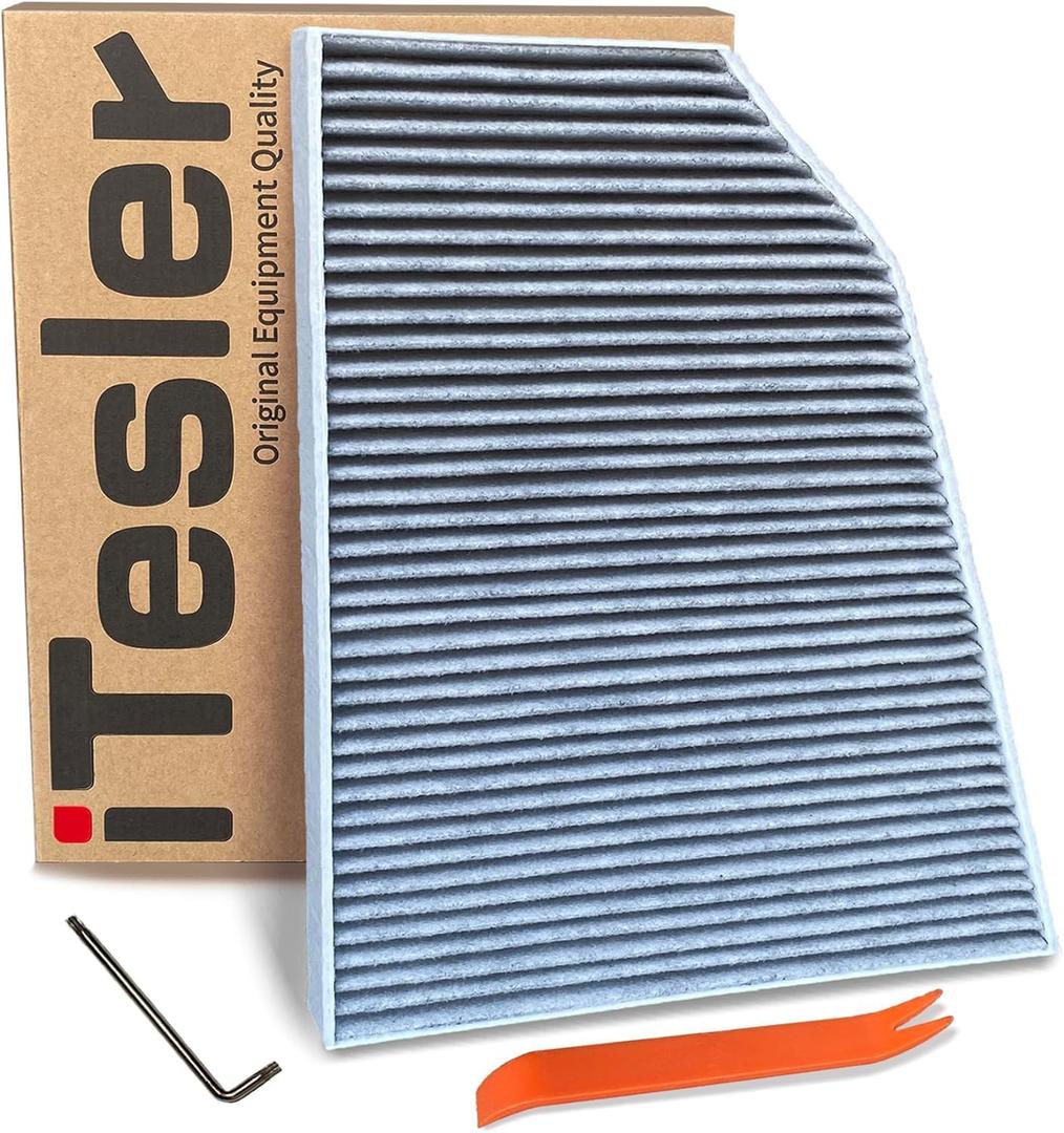 Cabin Air Filter for Tesla Modle X (2016 2017 2018 2019 2020 2021 2022 2023 2024) replace 103904200A, 103904200B
