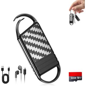 64GB Voice Activated Recorder for Lectures Meetings - (4800Hrs) Digital Voice Recorder with AI Noise Reduction, Dictaphone Recording Device for Interviews & Work & Class - Tallkcoder