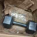 CAP Barbell 25lb Cast Iron Hex Dumbbell, Single