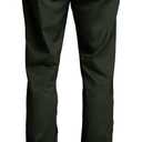 Men's Casual Chino Pants - Joggers Style Slim Fit Tapered Comfort & Durability Sweatpants, Size L