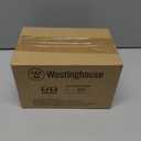 Westinghouse 5258020 6.5 Watt (60 Watt Equivalent) A19 Dimmable Clear Filament LED Light Bulb, Medium Base, 6 Pack