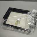 5x7 Picture Frame Black Picture Frame Wooden Photo Frames Acrylic HD Mirror Double Sided Picture Frames Rotatable Standing Desk Photo Frame for Tabletop or Desktop Vertical Display (1PCS/5X7 Inch)