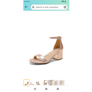 DREAM PAIRS Womens Low-Chunk Low Heel Pump Sandal, 8.5
