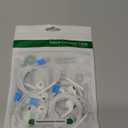 5 Pack USB C Headphones for iPhone 17/16/15 Pro Max iPad Plus TypeC Earphones with Microphone Volume Control USBC Wired Earbuds USB Type C Earphone for Samsung S25 Ultra S24 S23 S22 （1.2M/4Ft）