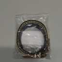 Gamboa Hat Bands for Cowboy and Cowgirl Western Accessories for Men and Women Leather Style Hat Belt Band (Brown and White)