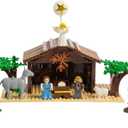 Ultimate Play Set - Large Indoor Nativity Scene, 15 Characters, Trees - Buildable Christian Sets for Kids, Perfect Stocking Stuffer, Gift for Christmas