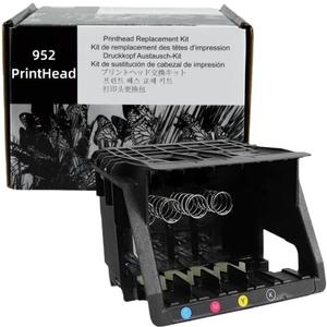 952 Printhead (with chip) Compatible with HP officejet pro 7740 8710 8715 8720 8725 8730 8740 for 952,Printer Replacement Parts Printhead