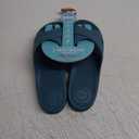 totes Women's Everywear Cross Slide Sandal (11, Navy Blue)