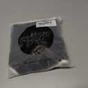 RUNNING GIRL Sports Bras for Women High Support,Seamless Ribbed Longline High Neck Sports Bra Racerback Padded Crop Top Yoga (Black, L)