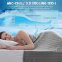 Elegear Revolutionary Cooling Blanket Twin, Absorbs Heat to Keep Body Cool for Night Sweats, Double Sided Arc-Chill3.0 Cooling Fiber Q-Max>0.5, Lightweight Summer Cold Blankets for Sleeping, 59 x 79